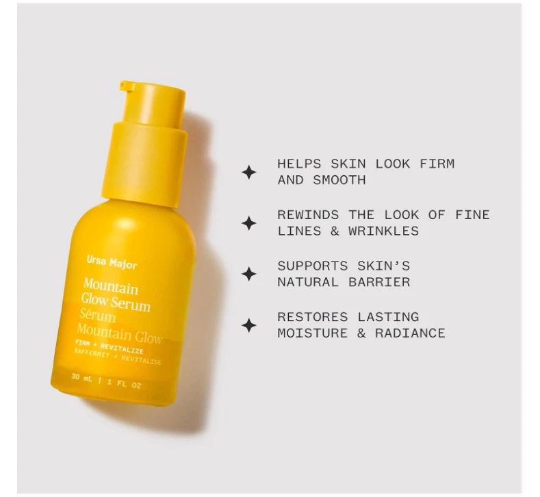 Ursa Major Mountain Glow Golden Serum - 30 ml (1 fl. oz) ¡NUEVO SELLADO! Foto 3 de 4