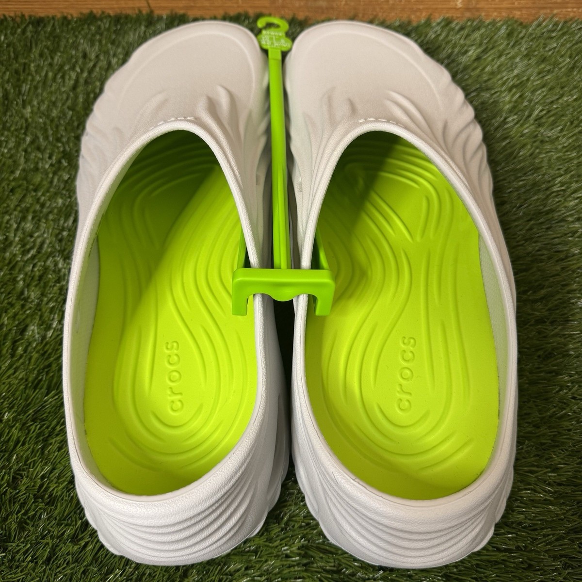 Crocs Echo Wave Atmosphere Men's Size 11 Sandals Slides 210521-1FT