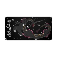 Pokemon Rayquaza Pattern Gaming Desk Mat Mouse Pad