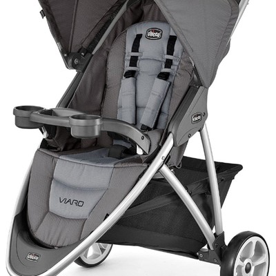 Chicco Viaro Quick-Fold Stroller - Graphite | Grey