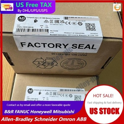 1PC 1769-L19ER-BB1B New AB CompactLogix 5370 L19 1MB Controller US Free Tax