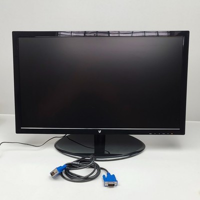 V7 TFT LCD Monitor vom Modell LED215W2R-8E DVI-D VGA FullHD 21,5 Zoll