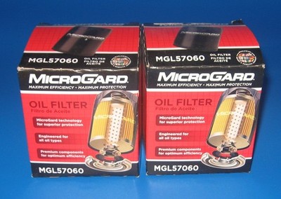 2x MicroGard MGL57060 Oil Filter for Fram XG10060,  M1-113A, 57060