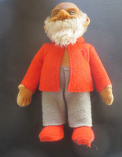 Kleiner Steiff Zwerg Puppe alt 50er Jahre wie Pucki und Lucki Zipfelmütze fehlt