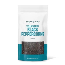 Amazon Grocery, Tellicherry Whole Black Peppercorn, 16 Oz (Previously Happy... 