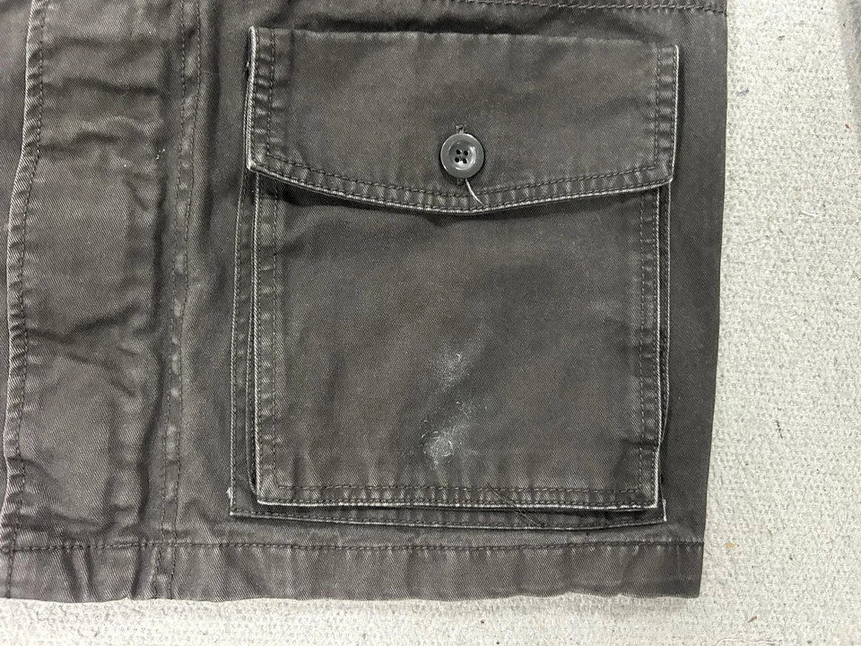 Chaqueta Merona Chore para Hombres Gris Medio Ropa de Trabajo Utilitaria de Campo 4 Bolsillos Foto 3 de 4