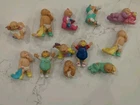 Vintage Cabbage Patch Kids PVC Lot Figurines Figure Dolls 1980s x12