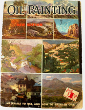 Oil Painting New Edition by Walter Foster 4 Paperback 1960's