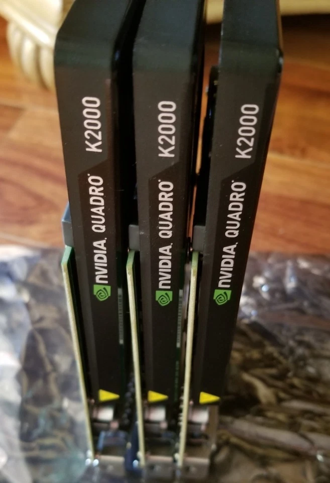 Lot 3X NVIDIA Quadro K2000 2GB GDDR5 PCIe Graphics Card HP 700103-001 713380-001 - Image 4 of 4