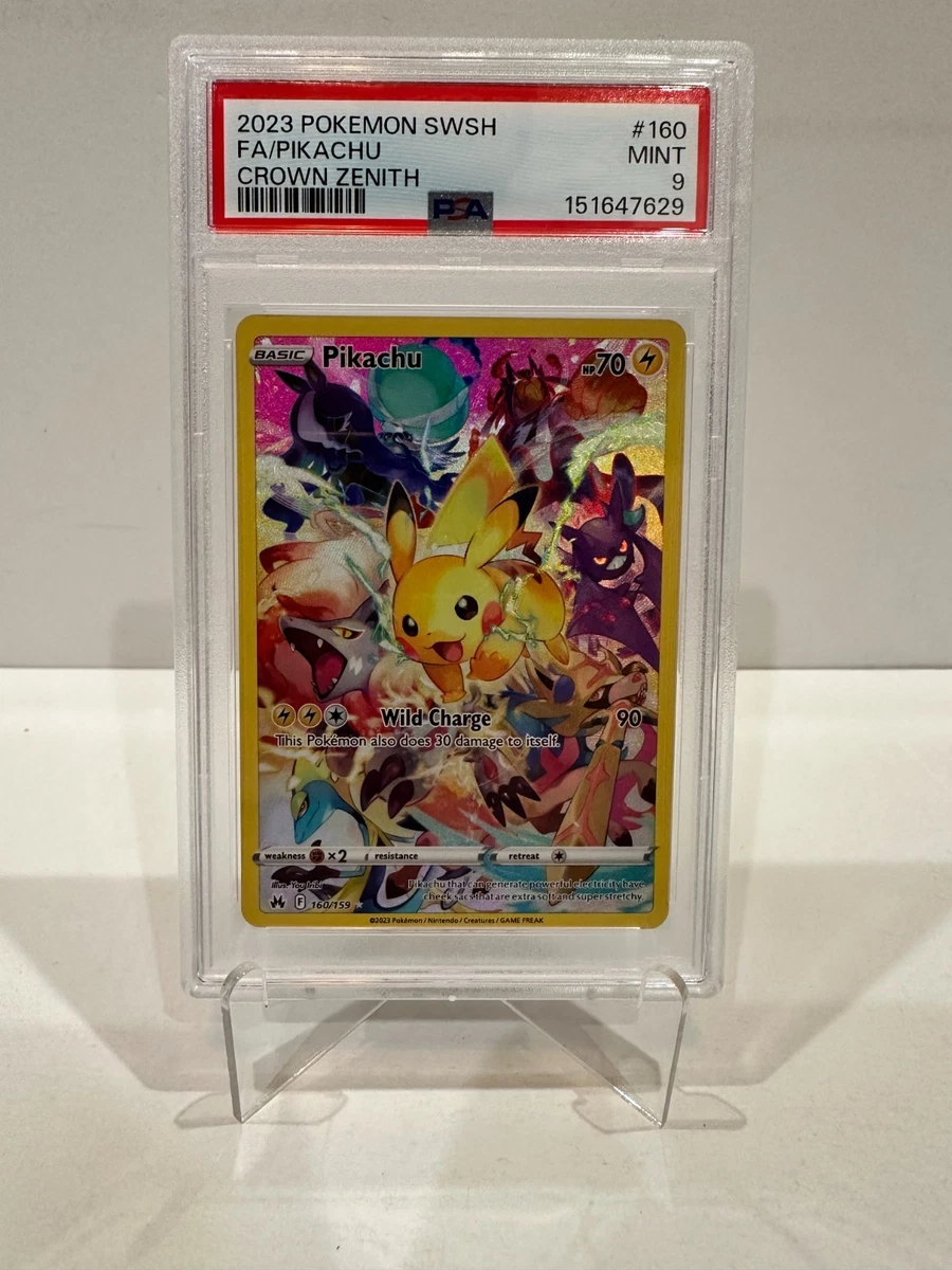 Pikachu 160/159 Crown Zenith for sale | eBay