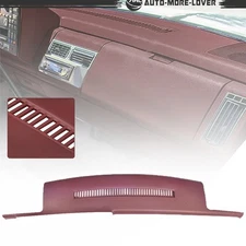 Fit For Chevy GMC Pickup Blazer Suburban 1988-1993 1994 Dash Cover Cap Garnet