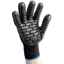 Impacto 4731 Anti-Vibration Gloves,M,Black,Pr