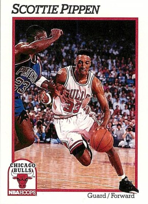 1991-92 Hoops #34 Scottie Pippen BULLS | eBay