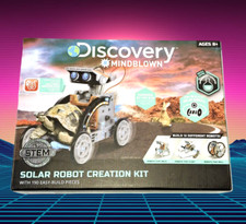 2018 Discovery Kids Mindblown STEM 12-in-1 Solar Robot Creation 190-Piece Kit