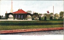 Metairie Cemetary New Orleans La. Postcard - A9