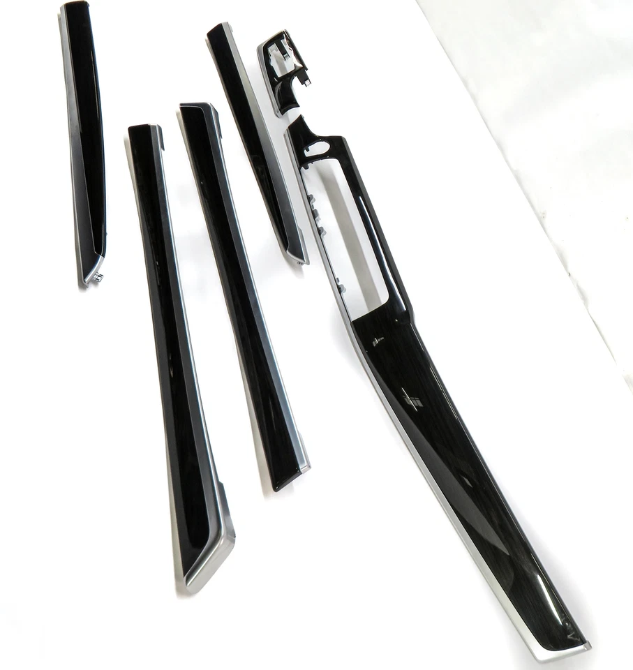 2013 BMW M5 ///M (F10) DASH DOOR CONSOLE INTERIOR TRIM SET (FINELINE WOOD TRIM) - Image 3 of 4