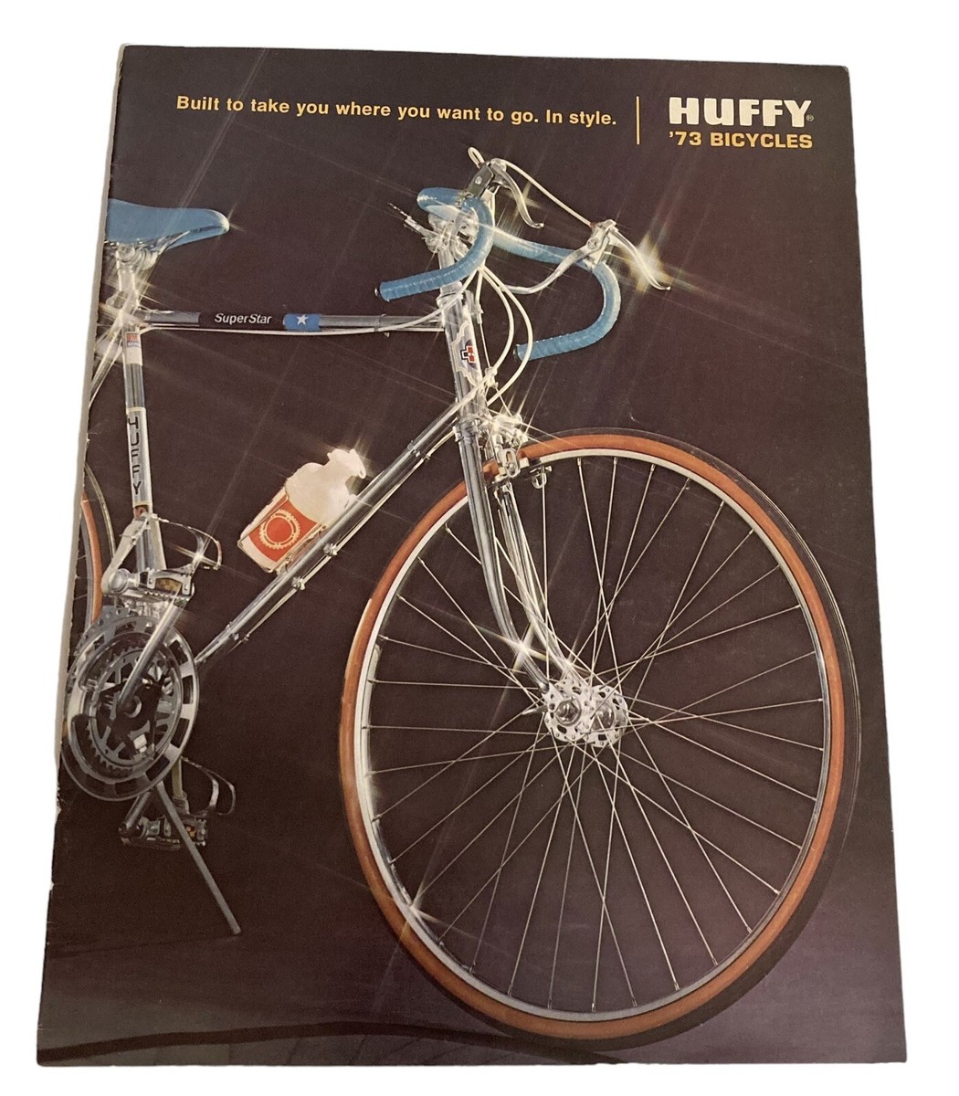Huffy Bicycles Catalog 1973 Advertising Dragster Tandem Bikes 70s