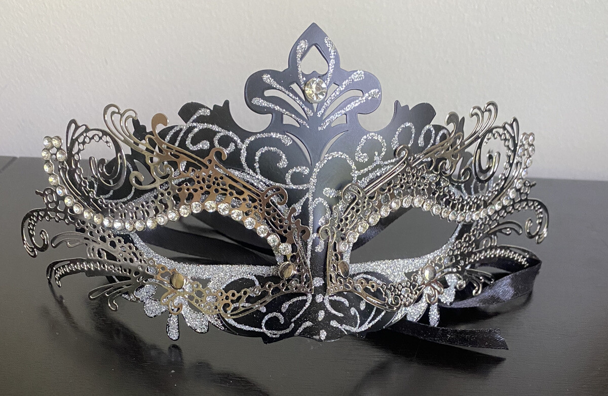 Adult Lady Laser Cut Venetian Fox Impression Masquerade Masks