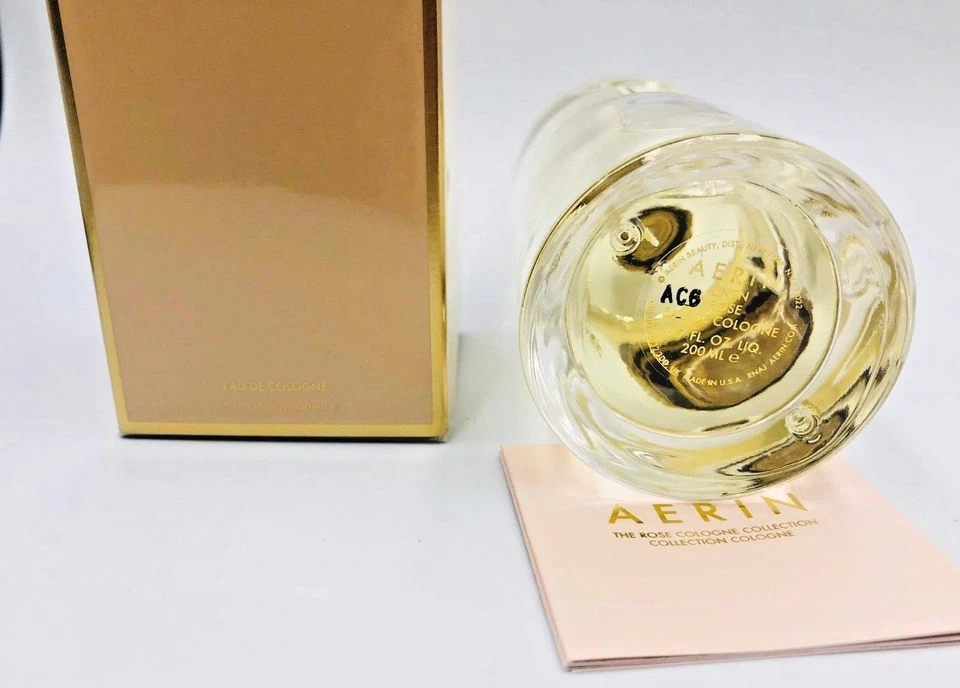 AERIN Linen ROSE Eau de Cologne Perfume Spray 6.7oz 200ml Estee Lauder Nuevo BoX Foto 4 de 4