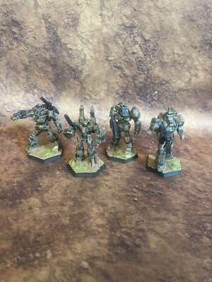Battletech Medium Lance Painted