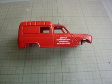 SOLIDO PIECES DETACHEES RENAULT  4 L FOUGONNETTE POMPIER Carcasse (2023 FEVR)