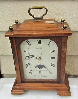seiko chiming mantel clock