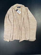 CHAPS OPEN FRONT CARDIGAN SWEATER GIRLS SIZE S 7