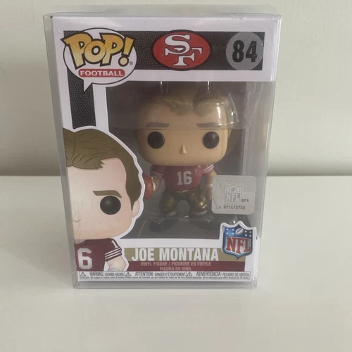 Funko Pop! NFL San Francisco 49ers Joe Montana Vinyl Toy Figure w/ Protector