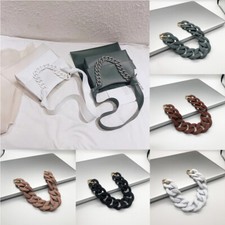 Acrylic Resin Bag Chain Replacement Purse Handbag Shoulder Strap Detachable Be  