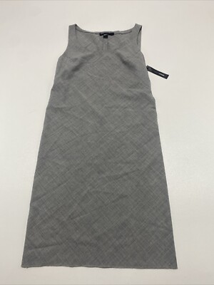 DKNY Essentials Women's Gray Tank Dress Sz 2 NWT $275 | eBay