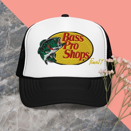 Bass Pro Shops/ Foreva17 logo Foam trucker hat - Picture 14 of 16
