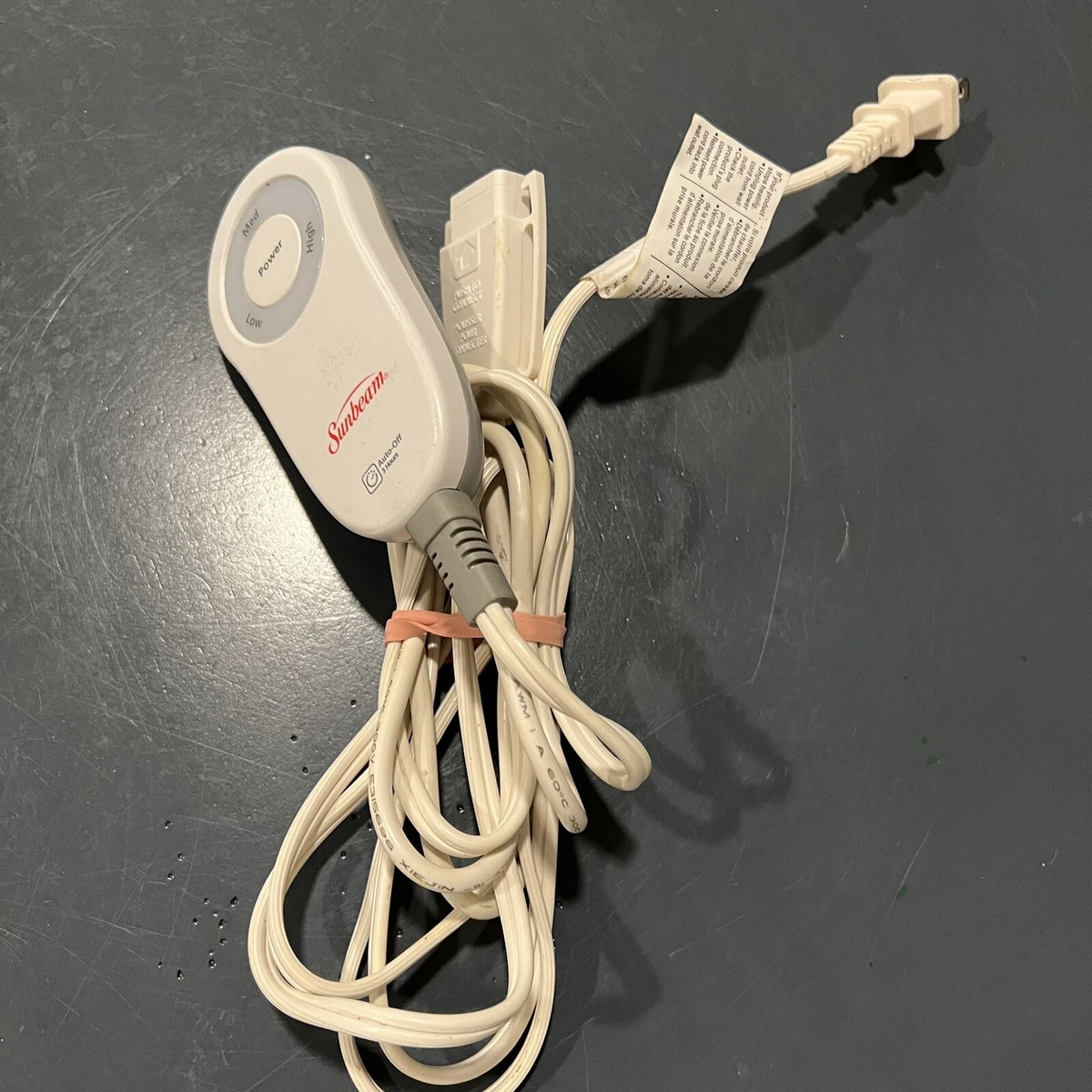 Sunbeam Heated Blanket Cord Heating Pad Sunbeam Heated Blanket