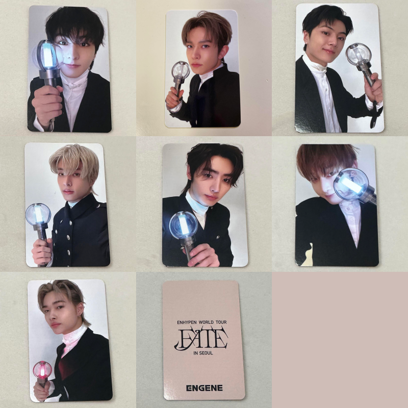 ENHYPEN World Tour FATE IN SEOUL ENGENE ZONE FC Limited Photo card