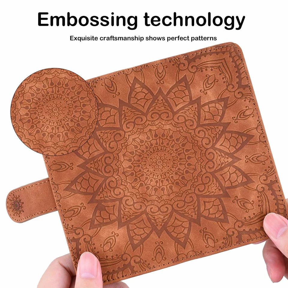 For iPhone 15 Pro Max 14 13 12 11 X XR 8 Magnetic Leather Wallet Flip Case Cover - Image 2 of 4