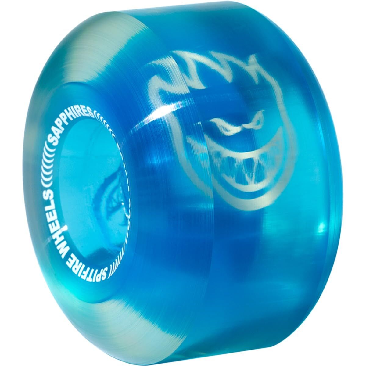 Spitfire Wheels Sapphire Cruiser Clear/Blue Skate Wheels 56mm 90a