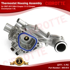 Aluminum Coolant Thermostat Housing Assembly for 2007-2013 Mini Cooper 1.6L🏅
