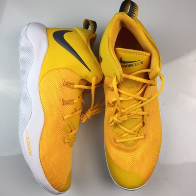 nike zoom rev yellow running shoes
