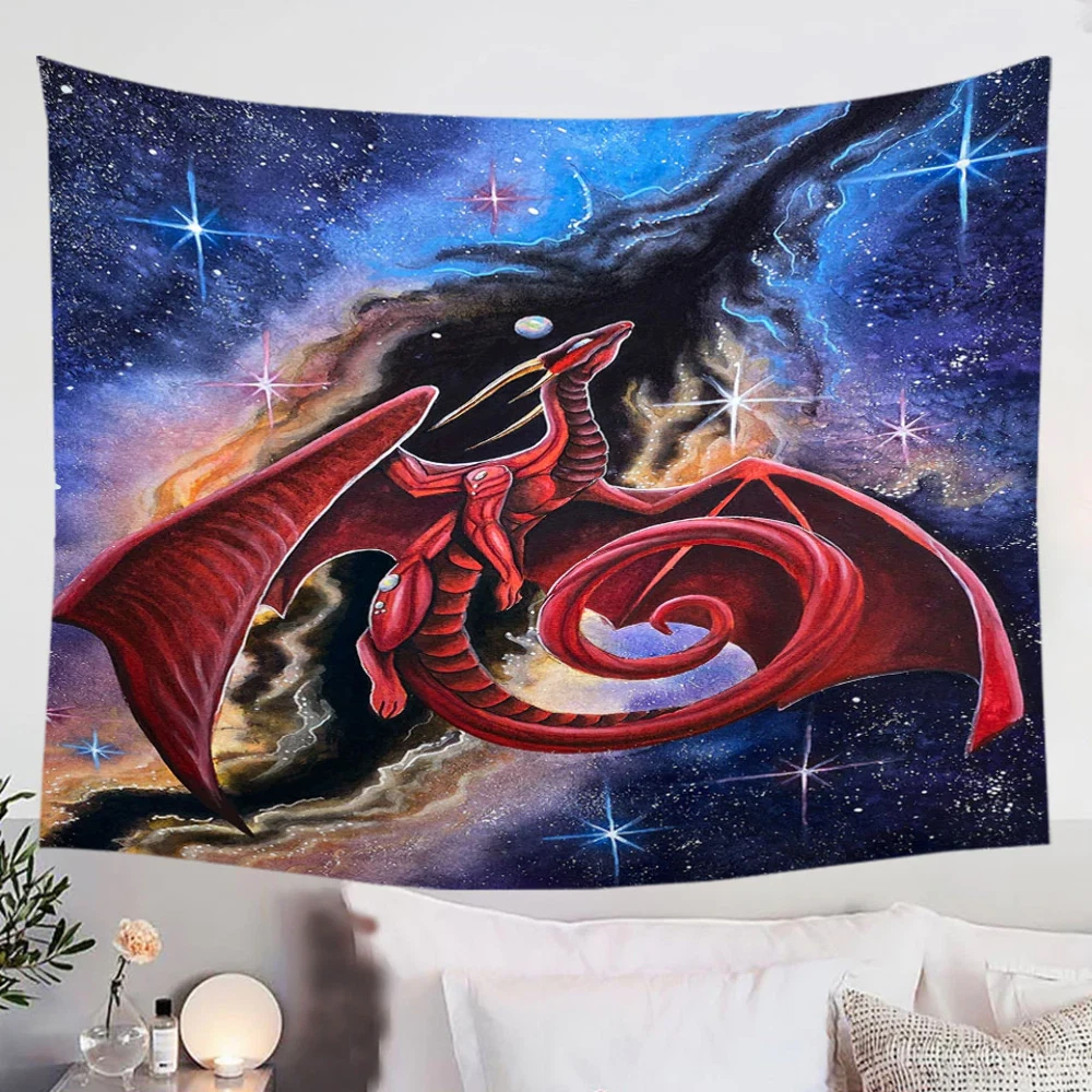 Red dragon online tapestry