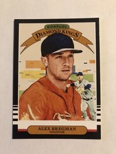 Alex Bregman 2019 Panini Donruss Diamond Kings #11 Astros
