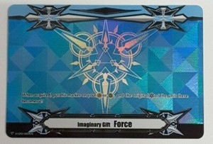 Cardfight Vanguard Imaginary Gift Force Ii V Gm2 0029en Metallic Blue Foil Ebay
