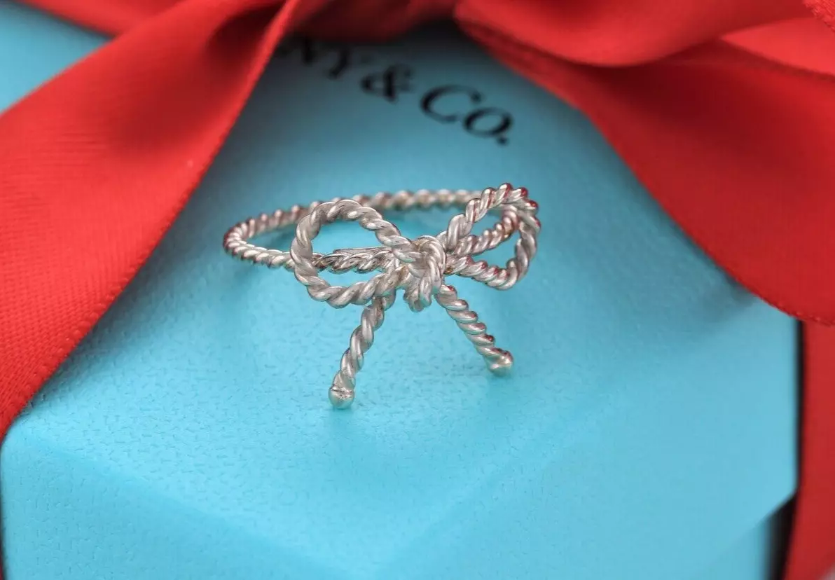 Vintage Tiffany & Co. Twist Bow Ring