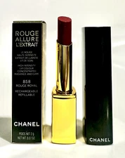 CHANEL ROUGE ALLURE L’EXTRAIT HIGH INTENSITY LIP COLOUR 858 ROUGE ROYAL NIB