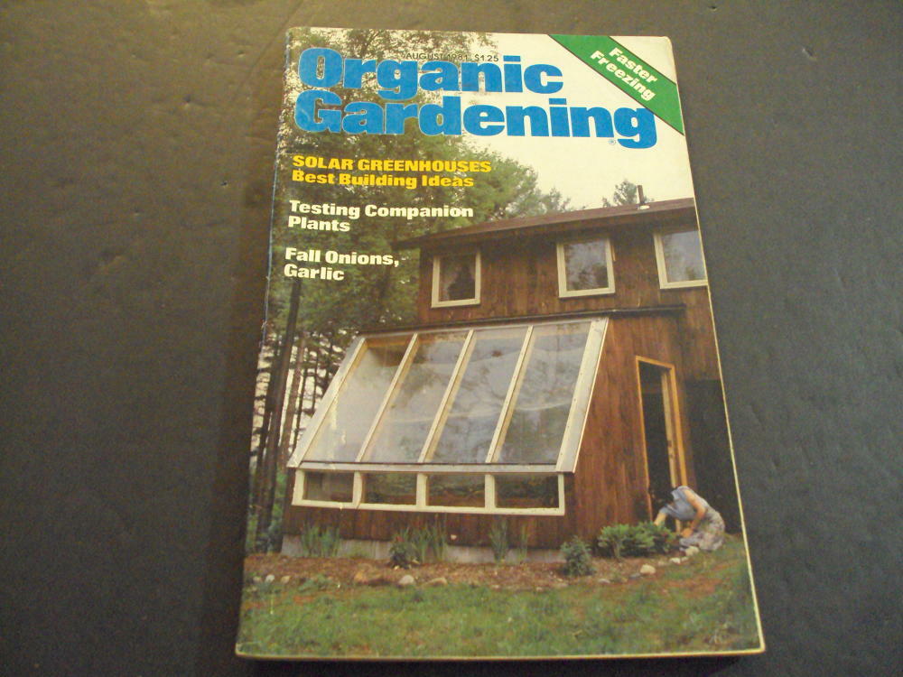 Organic Gardening Aug 1981 Jamming 6 Ways with Honey,Aloe ID:51914
