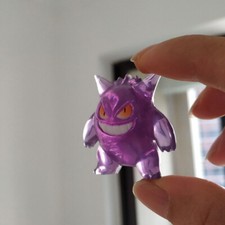 Action Figure 2" Nintendo Tomy Toys Trasparente Viola Gengar Rara