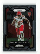 FELIX ANUDIKE-UZOMAH #349 2023 PANINI PRIZM CHIEFS RC