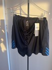 NWT Adidas Women's Athletic Training Soccer Workout Training Shorts Navy Blue L — photo 1