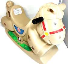 Step 2 Patches The Rocking Horse Pony Toddler Rocking Toy Light Brown