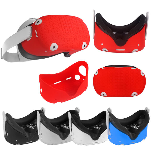 Silicone Front Protective Cover Sleeve for  Quest 2 VR Glasses Headset