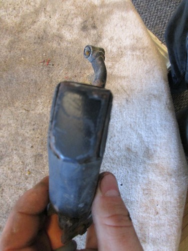 1992 Honda CBR600F2 CBR 600 left passenger peg mount bracket - Bild 3 von 3