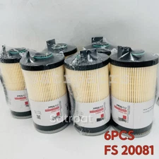 6PCS FS20081 Fuel Filter Water Separator Fit For Cummins A0000904851